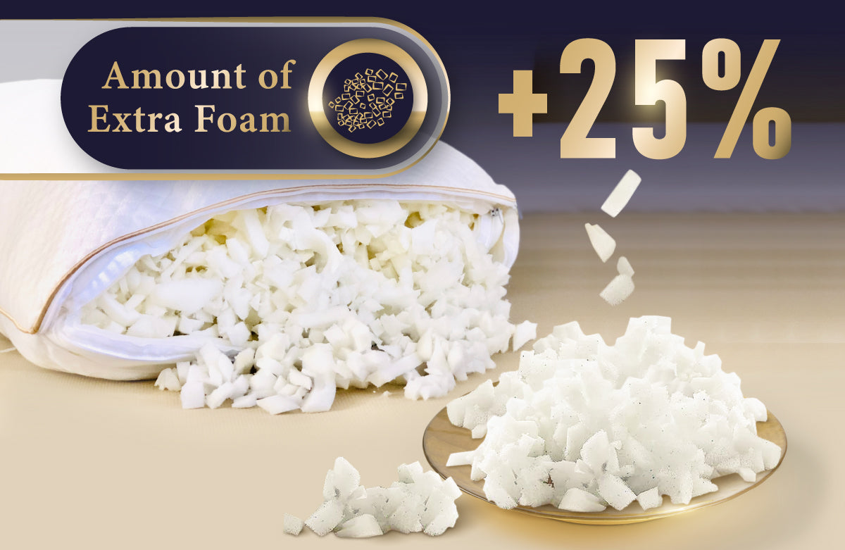 Royal Therapy Extra Shredded Memory Foam
